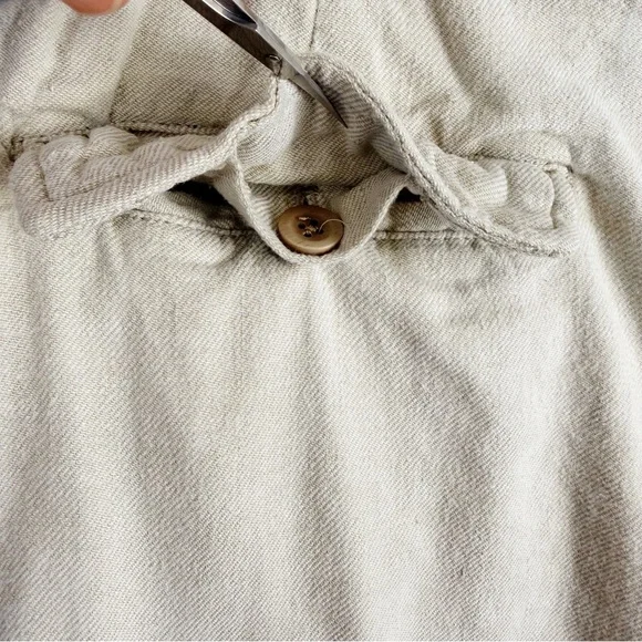 Tommy Bahama Linen Cotton Chino Shorts Light Khaki Size 36 - Picture 6 of 12